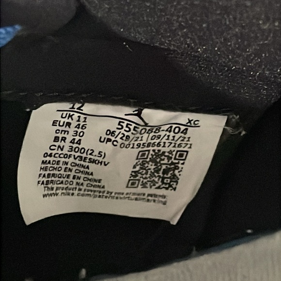 Air Jordan, one retro high OG dark marina - Picture 11 of 11